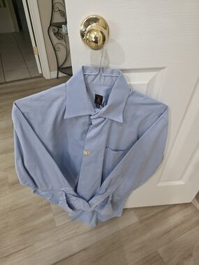 Robert Talbott Light Blue Men's Dress Shirt - Undetermined Brand